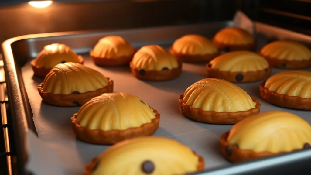 Cuisson des madeleines