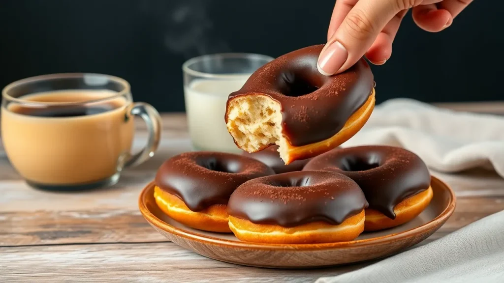 Donuts au chocolat recette