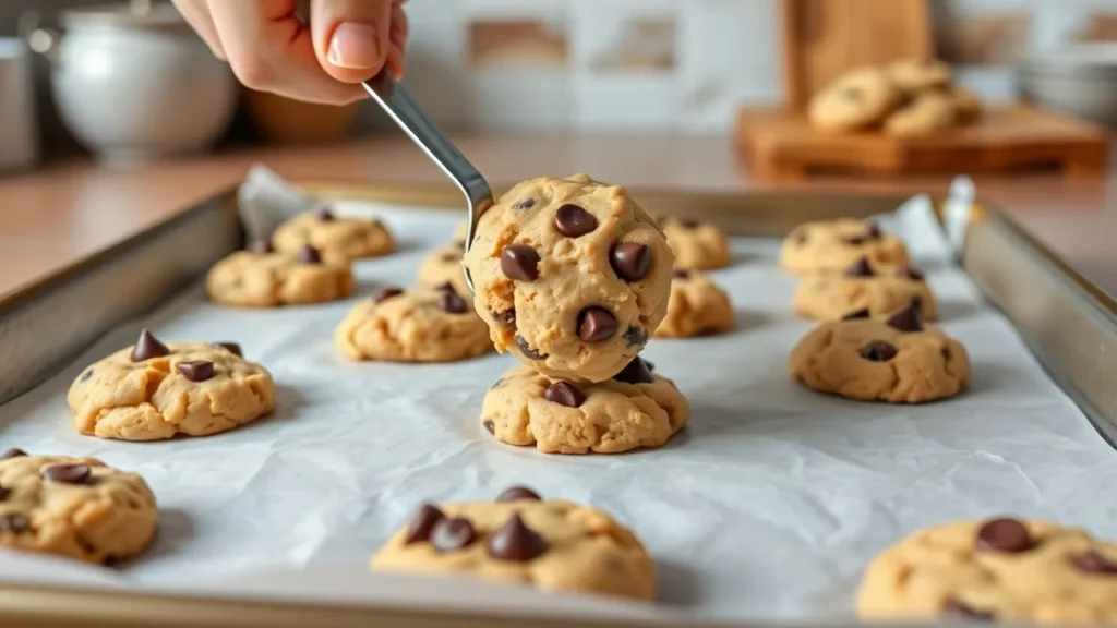 Façonnez les cookies