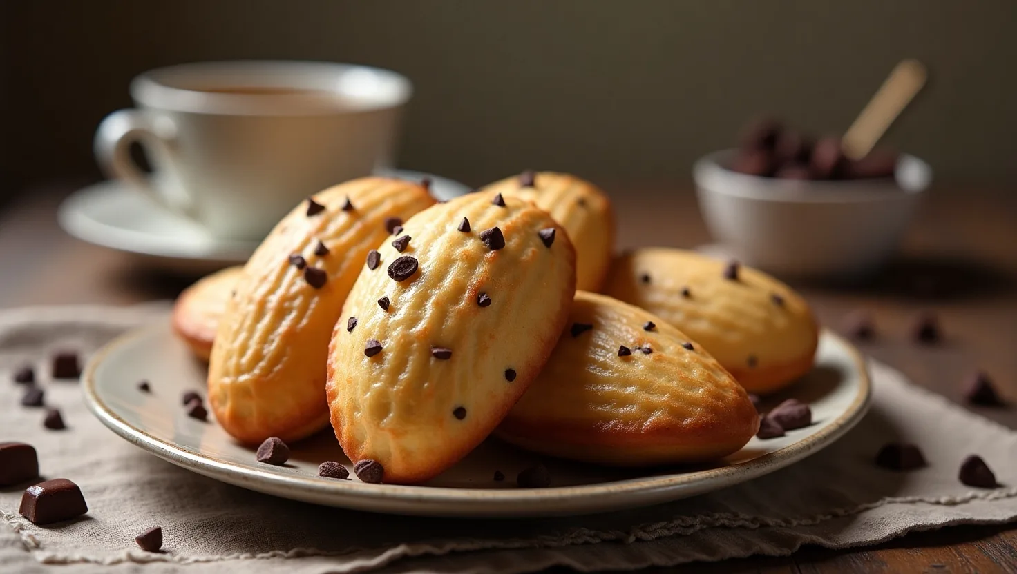 Madeleine pepite chocolat