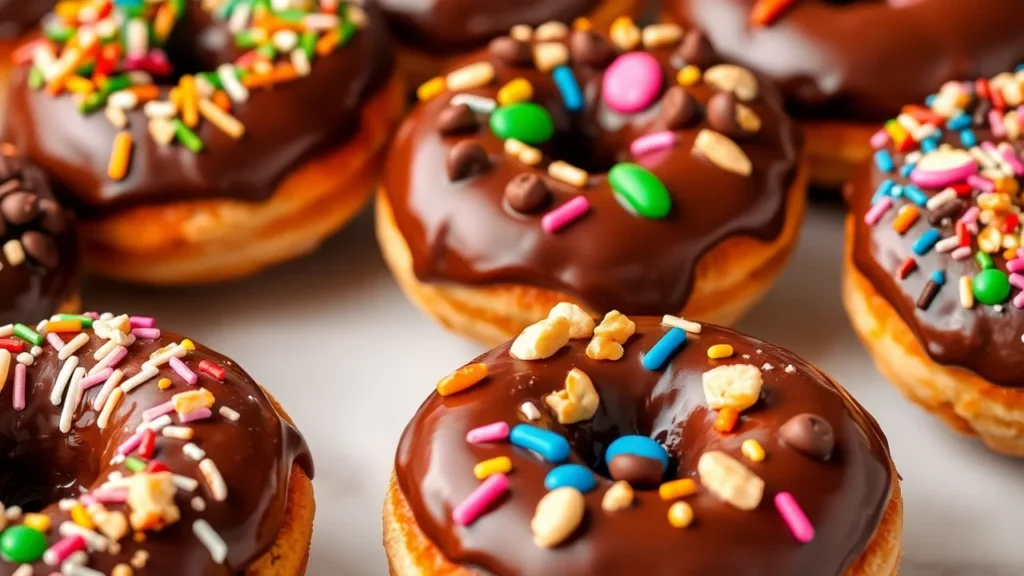 recette Donuts au chocolat